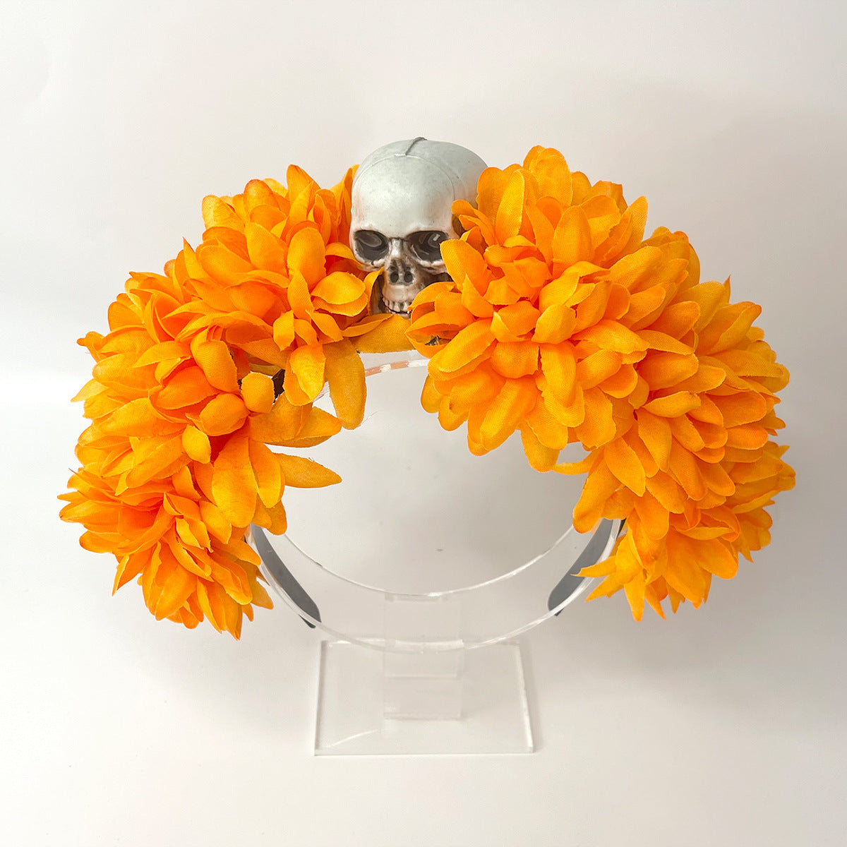 Spider Flower Party Halloween New Flower Headdress Hair Hoop Wholesale Makeup Personality European and American Cosplay