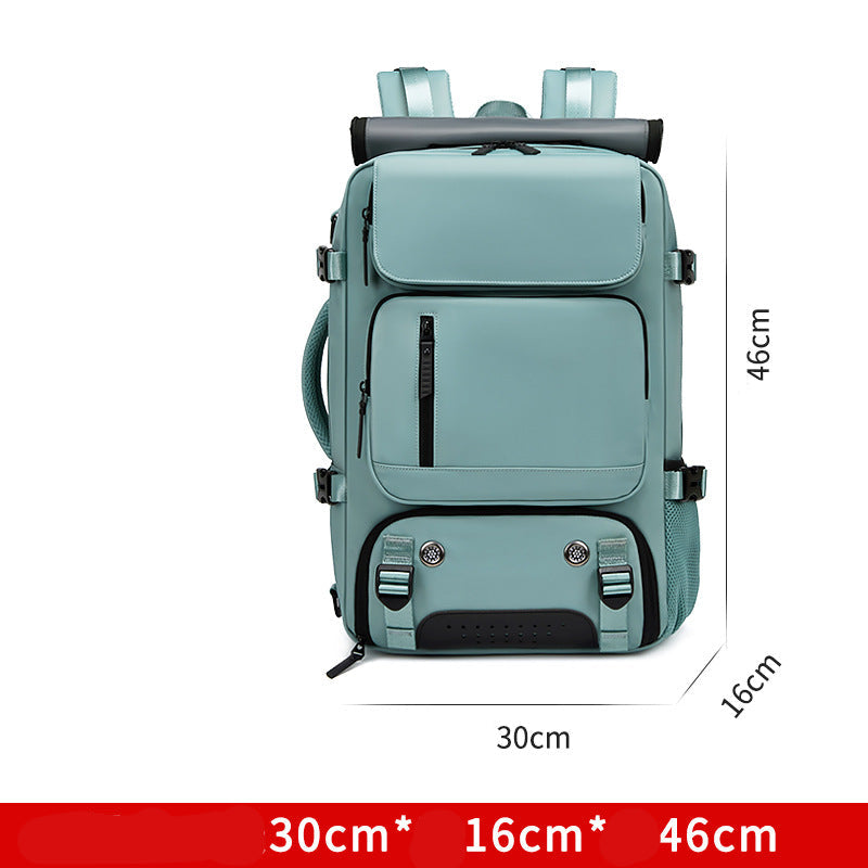 Backpack men's large capacity messenger bag portable travel bag multifunctional shoe warehouse backpack Sports Fitness Bag Men's bag