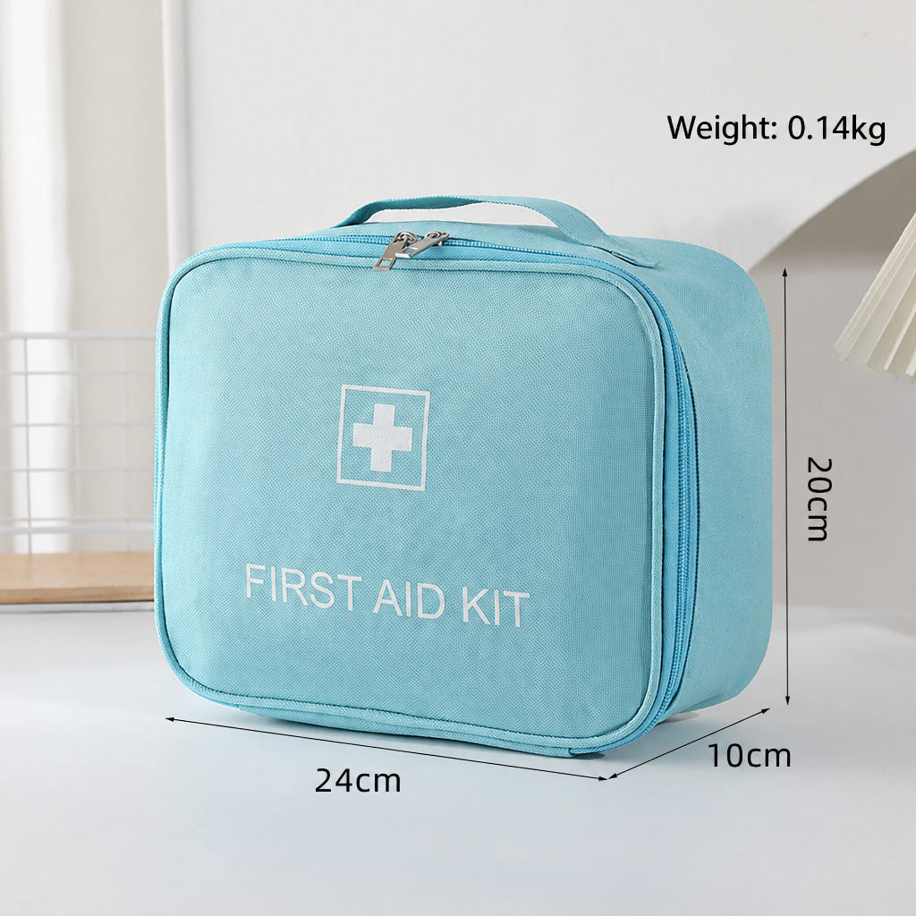 Youth Style First Aid Kit Large Capacity Student Health Kit Portable Mini Medicine Box Medicine Storage Bag