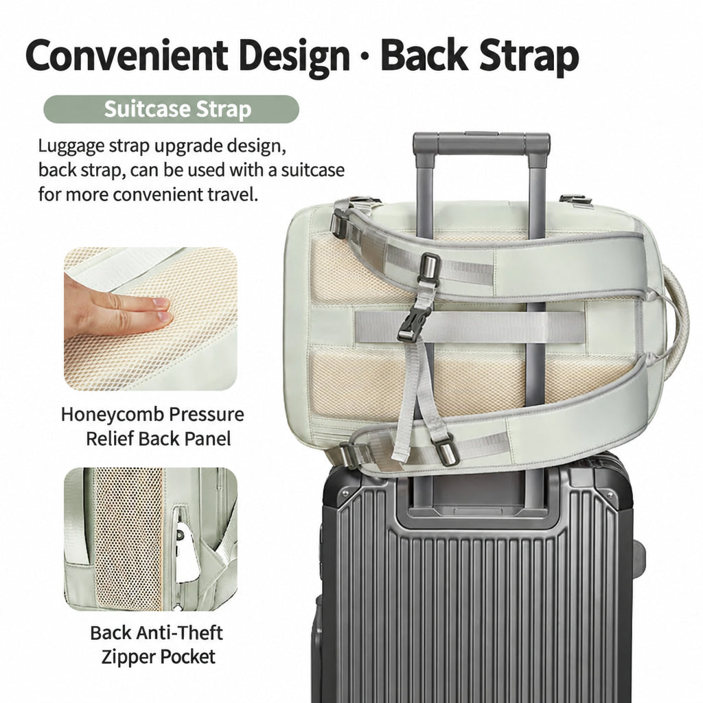 New adjustable women's backpack leisure waterproof outdoor large capacity backpack multifunctional travel bag computer bag