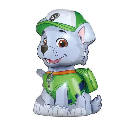 8pcs New Cartoon PAW Patrol Birthday Decoration Supplies Balloon Set with Chase Marshall Skye Foil Ball for Children's Party