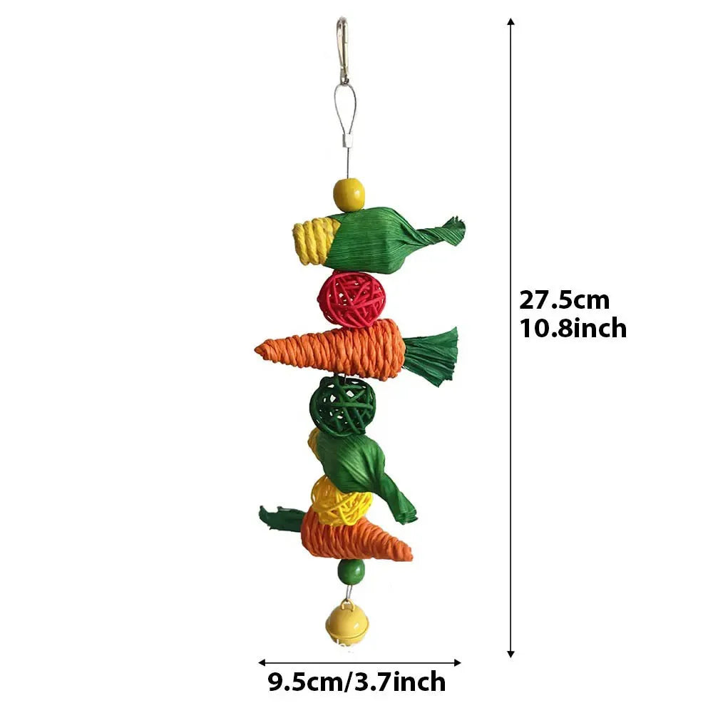 Small Animal Chew Toys for Rabbits, Hamsters, Guinea Pigs, and Chinchillas, Tooth Cleaning Molar Grinding Toys, Pet Supplies