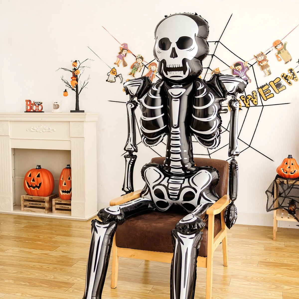 Halloween Decorations, Giant Skeleton Balloons, Atmosphere Decoration, Bar Shops, Courtyard Ornaments, Scene Decoration, Decorat