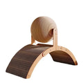 2 In 1 Cat Scratching Ball Wooden Cat Scratcher  Natural Sisal Scratch Board Scratching Column Wear-Resistant Paw Wood Scraper