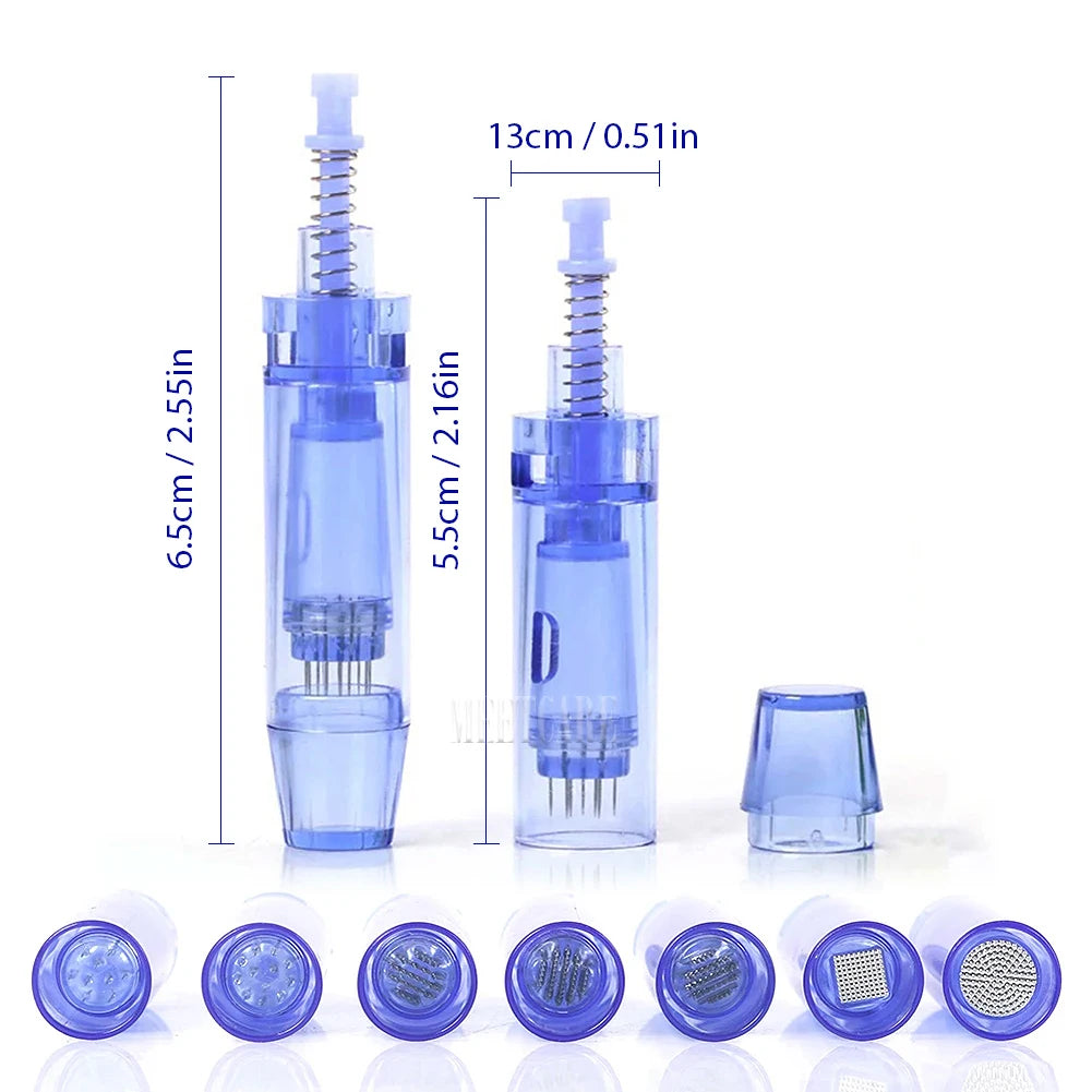 50/100 Pcs Cartridges Bayonet For A1 Dr Pen Needles Microneedling Beauty Skin Care Tool for 9/12/24/36/42/Round Nano 3D 5D Tips
