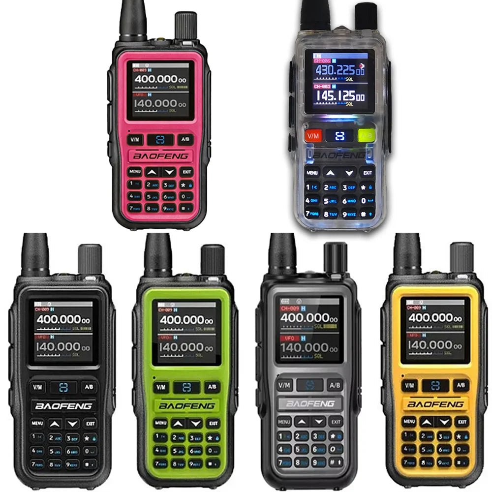 UV-5R Mini Dual Band Two-Way Radio (5W/999CH) | Bluetooth APP Programming, NOAA Weather Alert, Type-C Fast Charging1Pack