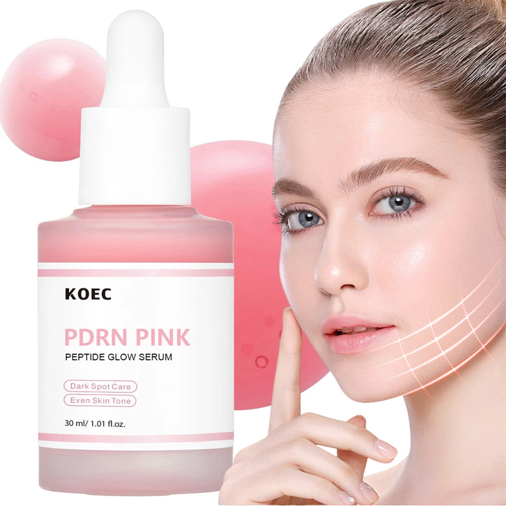 30ml PDRN Pink Peptide Serum Anti-aging Serum Hydrating Brightening Moisturizing Firming Improve Skin Tones Korean Skincare