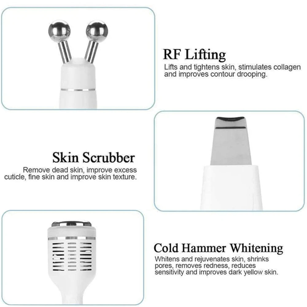 6/7 in 1 Dermabrasion Peel Spa Facial Machine Skin Rejuvenation Hydro Dermabrasion  Aqua Deep Cleaning Skin Care Device