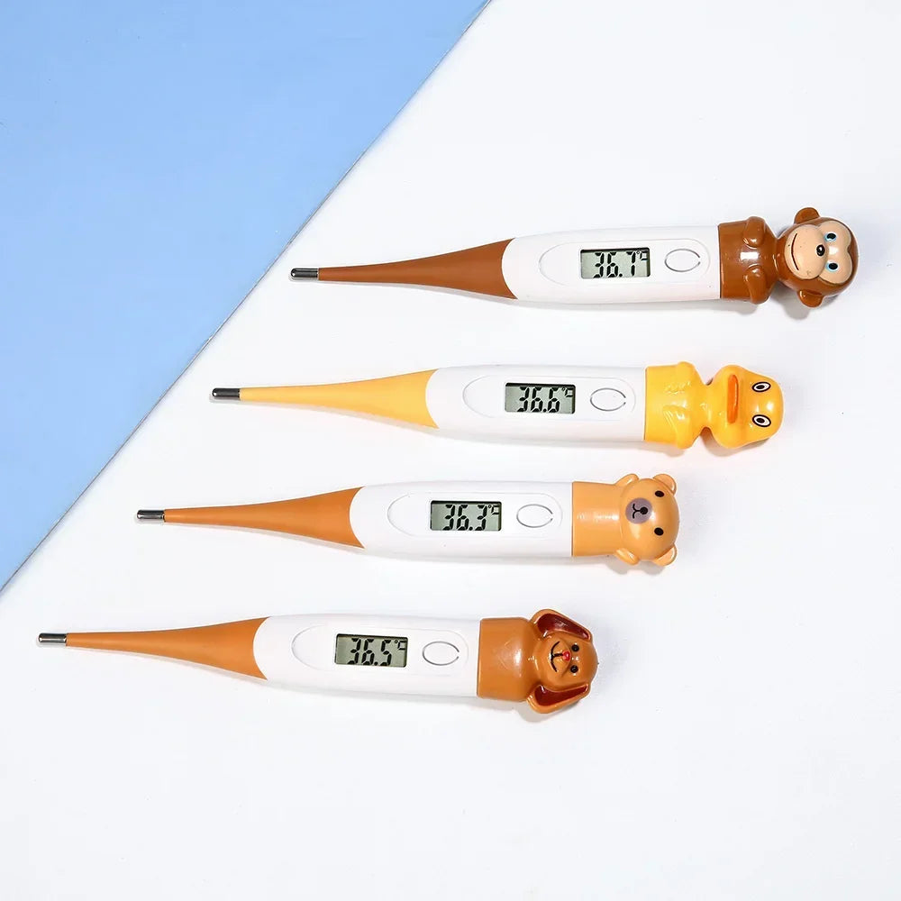 Cartoon Electronic Soft-head Thermometer Household Human Armpit Digital Thermometer Children Digital Fast Effective Thermometer