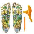 Socks Acupressure Foot Massage Relieve Tired Feet Massager Reflexology Socks Foot Acupoint Massage Tool Physiotherapy Foot Care