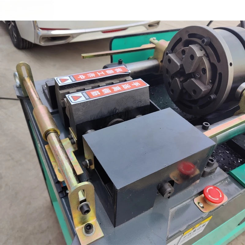 Automatic Electric 16-40 Mm CNC Steel Bar Thread Rolling Machine 150mm Length Rebar Thread Rolling Machine
