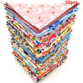 30/50 Pcs Bandana Small Middle Large Dog Bibs Scarf Cotton Adjustable Pet Puppy Kerchief Dog Accessories Pet Supplies
