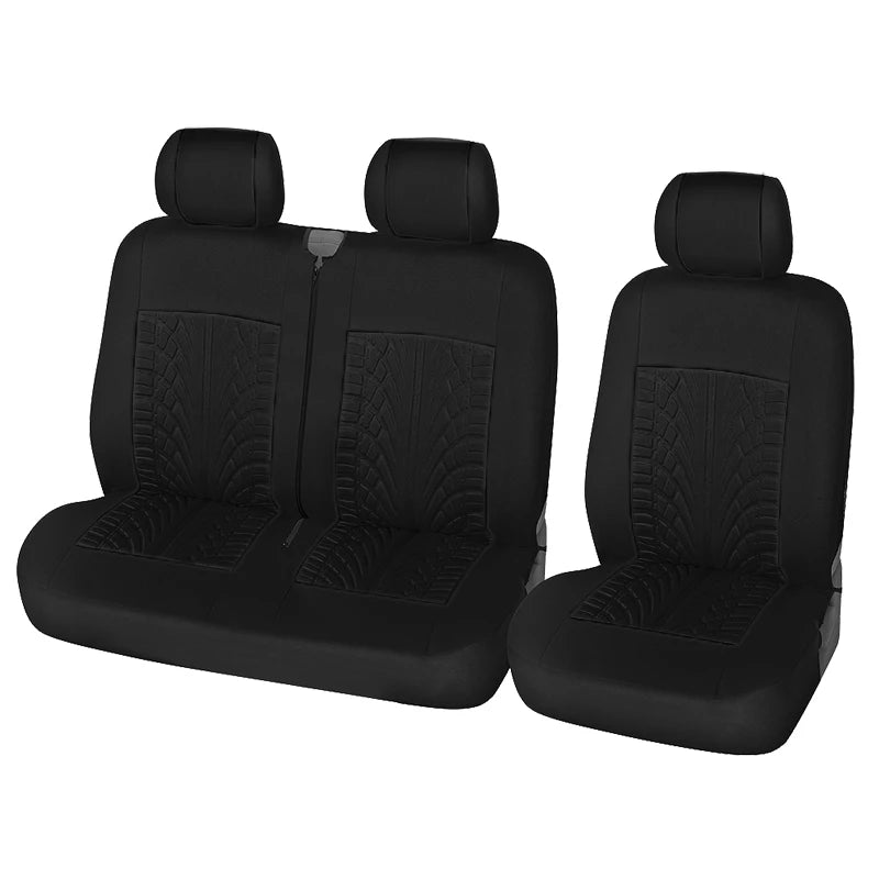 2/5PCS Car Seat Covers Set Universal Fit Most Car Covers with Tire Detail Suitable for Independent Seat Covers Protecting Seats