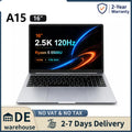 Ninkear A15 Pro Laptop AMD Ryzen 5 5500U 16GB RAM 1TB SSD 16-inch 2.5K 120Hz IPS Metal Body Windows 11 WiFi6 Fingerprint Business Office Gaming Notebook Portable Computer