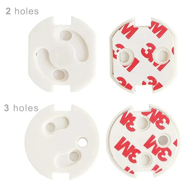 EU Power Socket Electrical Outlet Baby Kids Child Safety Guard Protection Anti Electric Shock Plugs Protector Rotate Cover
