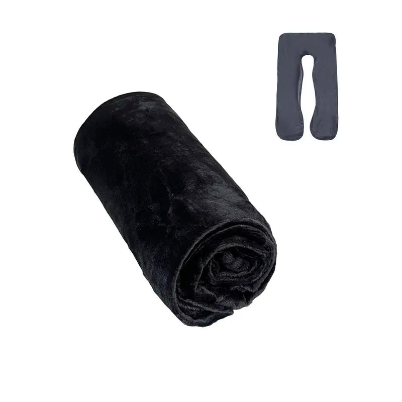 140x70cm 3000g 6.6lb Soft Pregnant Pillow U Type Lumbar Pillow Multi Function Side Protect Cushion for Pregnancy Women Velvet