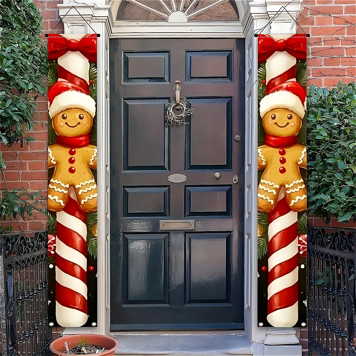 Christmas Hanging Door Banner Merry Christmas Decoration for Home. Xmas Door Decor Navidad Notal Noel Ornament New Year.