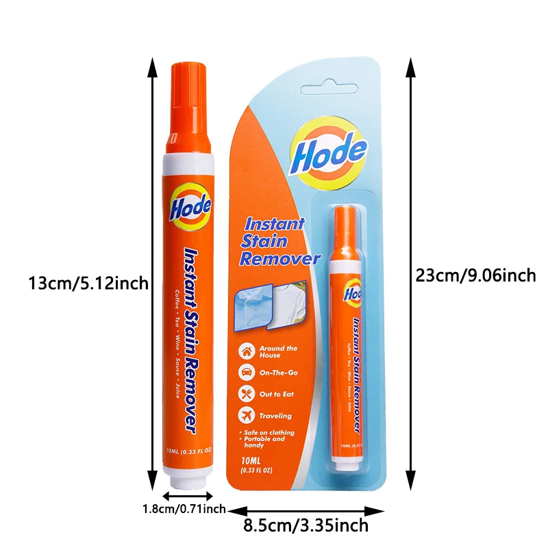 1/3/6pcs Magic Stain Remover Pen for Coffee/Tea/Blood/Lipstick/Fruit Juice Instant Spot Cleaner Safe for Clothes Travel Home Use