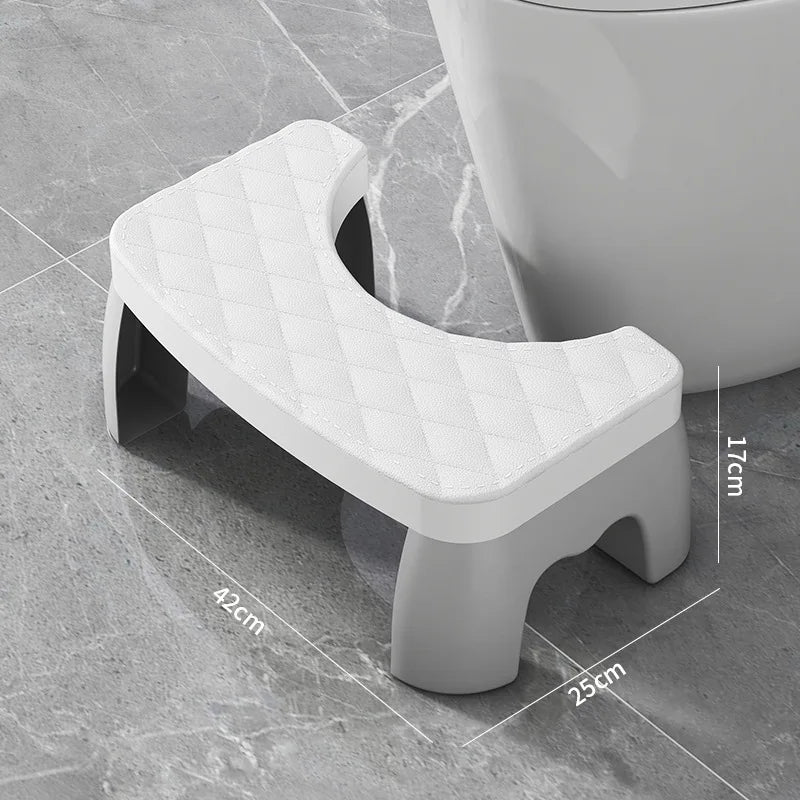 Anti‑Slip Toilet Stool Household Bathroom Foot Stool Portable Kids Potty Training Step Stool Office Footrest Stool