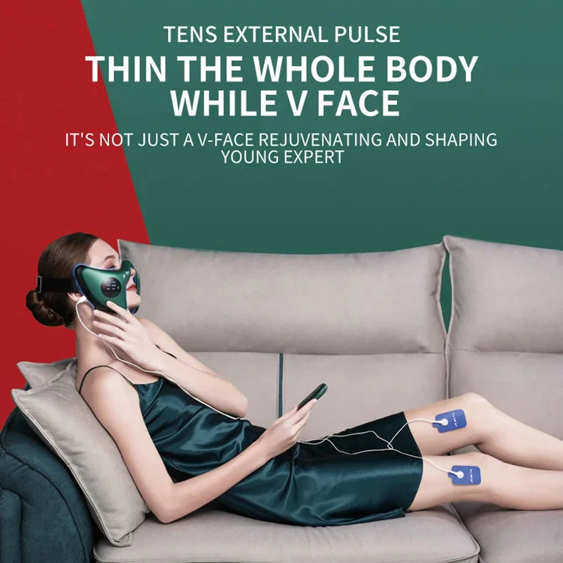 NEW Smart Lifting and Firming V-shaped Face-lifting Device Facial Massager All-round Body Shaping Anti-aging Beauty Instrument