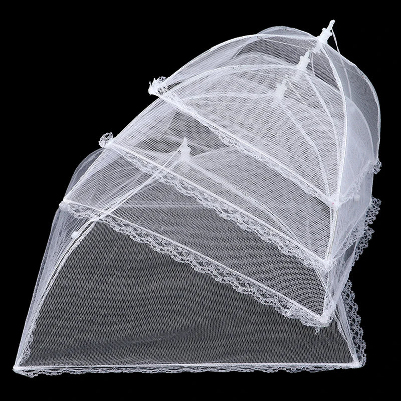 Mesh Foldable Anti-Fly Mosquito Tent Dome Net Umbrella Picnic Food Cover