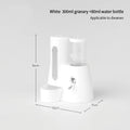 Hamster Water Feeder Small Animal Automatic Dispenser Drinking Water Bottle Bowls Dish with Food Container for Guinea Pig Rat