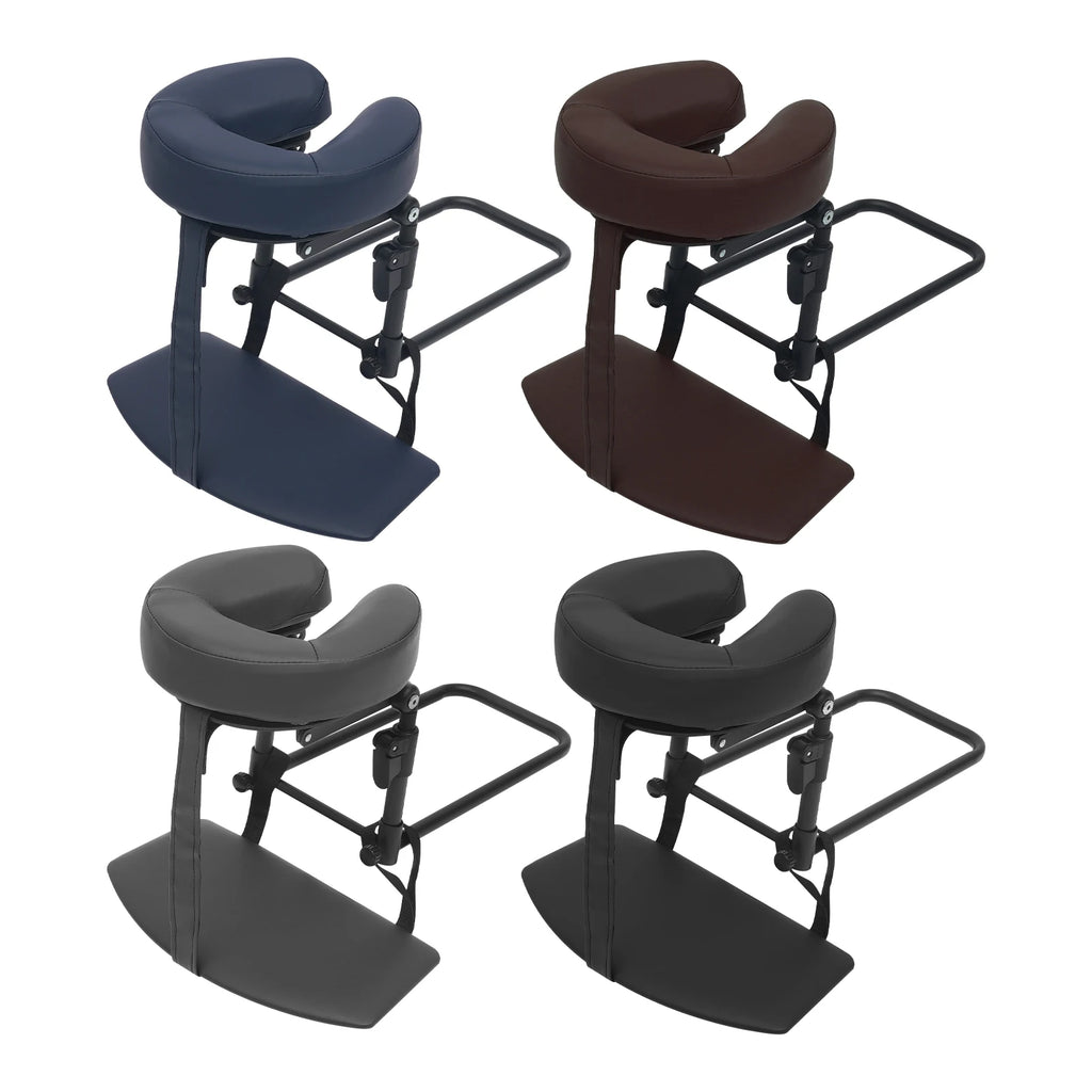 Adjustable Massage Headrest, Face Pillow Cradle&Support Bracket, Soft Head Rest, Mattress Massage Kit for Bed Salon Home SPA Use