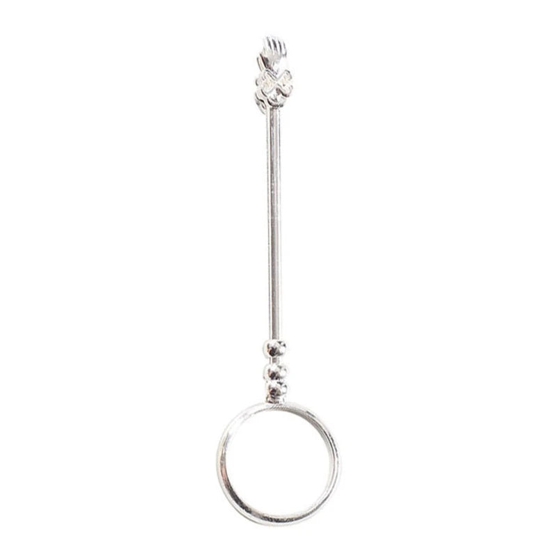 Metal Cigarette Hand Holder Vintage Finger Ring For Women Men Adjustable Cigarettes Clip Smoking Holder Hand