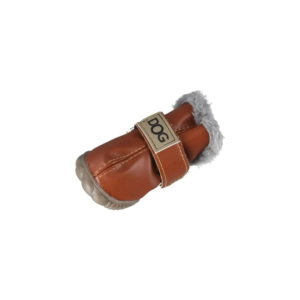 Dog Boots Warm Pet Snow Boots Waterproof Non-Slip Winter Pet Dog Shoes / PU Soft Dog Rainshoes for 4 Pcs/Set Cats