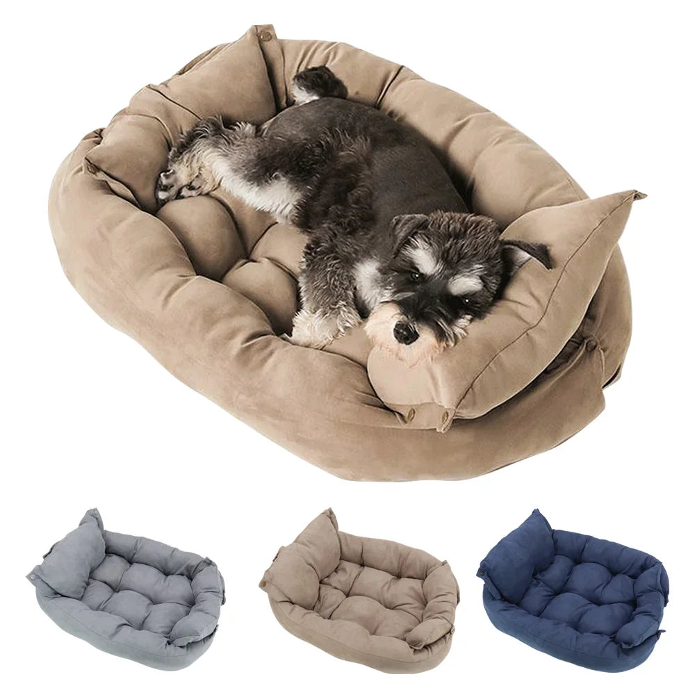 Divano Letto per Cani Caldo, Cuccia Invernale per Animali Domestici, Tappetino per Cani e Gatti, Casa per Dormire, Materasso per Cuccioli, Cuscino per Animali di Piccola e Grande Taglia