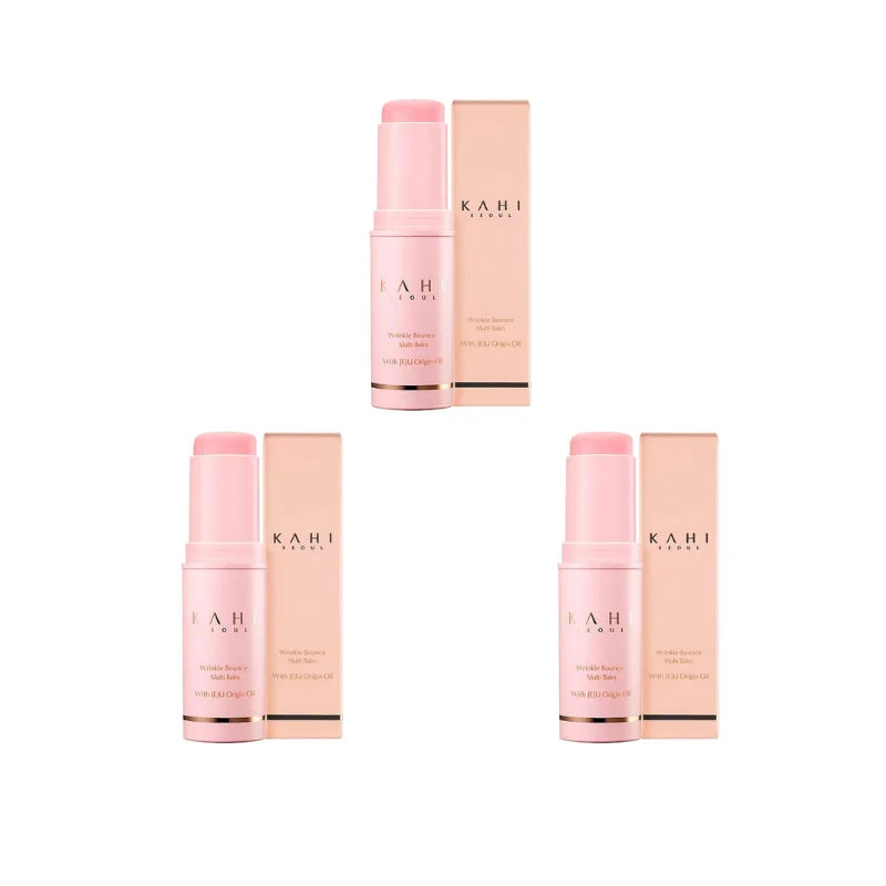 KAHI Multi Balm Stick Korean Skincare Hydrating Stick Wrinkle Bounce Moisturizing Multi Balm Daily Face Moisturizer Stick