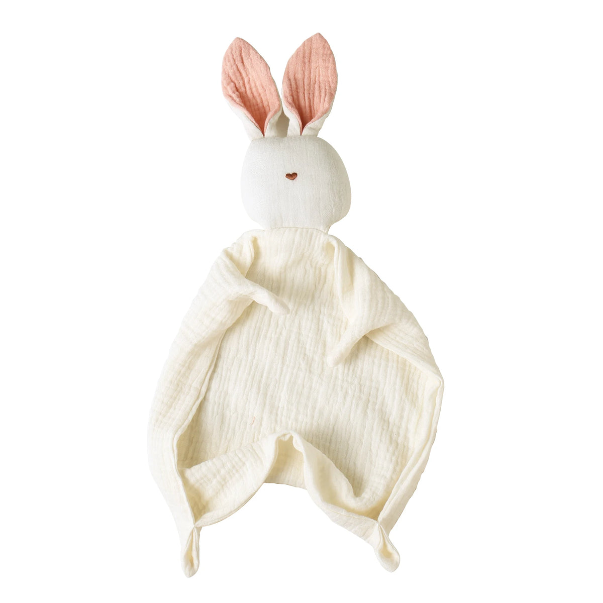 Baby Soothing Towel 100% Cotton Infant Animal Cartoon Handkerchief Rabbit Style Kids Sleep-help Toy Gauze Appease Sleep Aid Doll