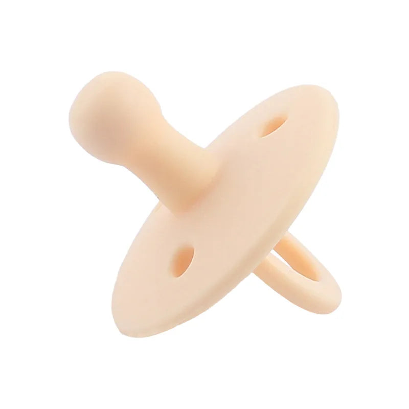 Baby Silicone Pacifier Soft BPA Free Soother Infant Dummy Nipple Newborn Baby Teether Toy Teething Nursing Pacifier Chain Pendan
