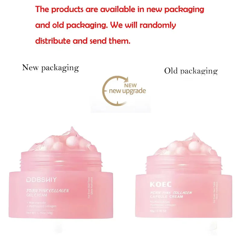 Collagen Jelly Cream Niacinamide Hydrolyzed Whitening Brightening Moisturizer Collagen Korean Skincare Products