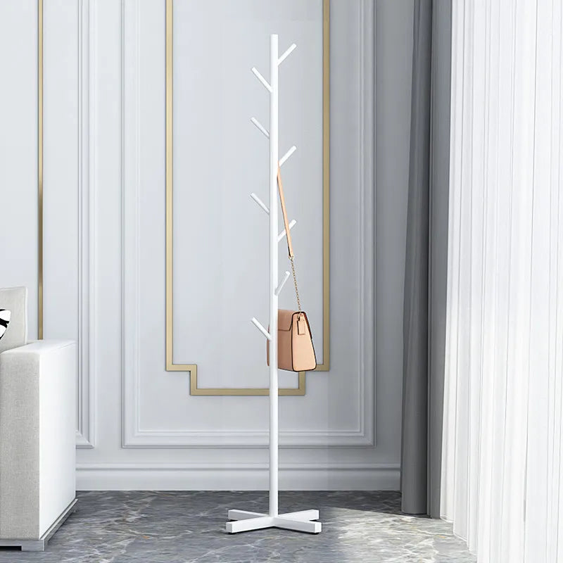 Marble household floor-standing clothes rack for bedroom, simple clothes rack, popular coat rack, clothing hanger, storage rack