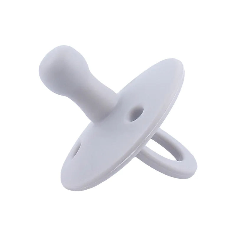 Baby Silicone Pacifier Soft BPA Free Soother Infant Dummy Nipple Newborn Baby Teether Toy Teething Nursing Pacifier Chain Pendan