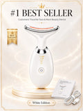Neck Face Lifting Device, Lifting Device Face for Double Chin & Neck Firming, EMS Microcurrent, 7 Color LED Therapy Beauty Tools