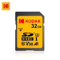 KODAK V30 256GB SD Card UHS-I U3 High Speed Up To 100MB/s Perfect for Full HD Video 64G 128G SD Memory Card SDXC for Camera