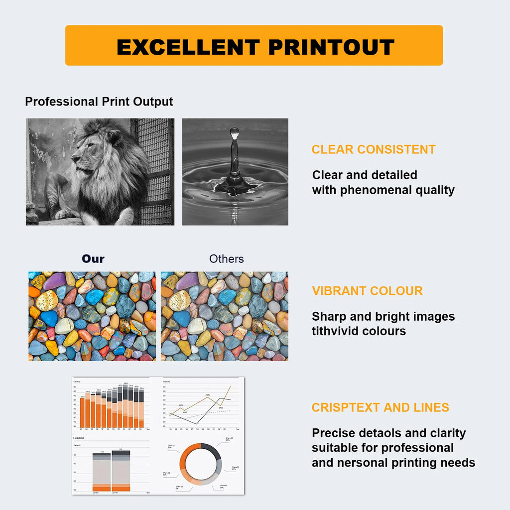 EP 102 Ink Compatible for Epson ECOTANK ET-2700 ET-2850 ET-3700 ET-4750 ET-15000