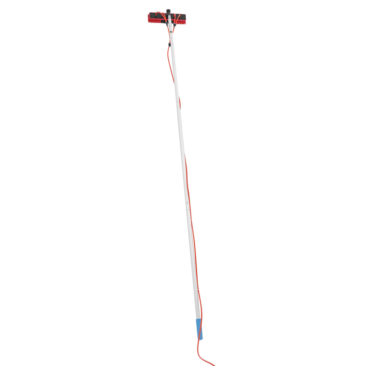 Window Cleaning System: Cleaning Brush and Pole Kit for Solar Panels and Outdoor Windows, 7/8/10 Meters