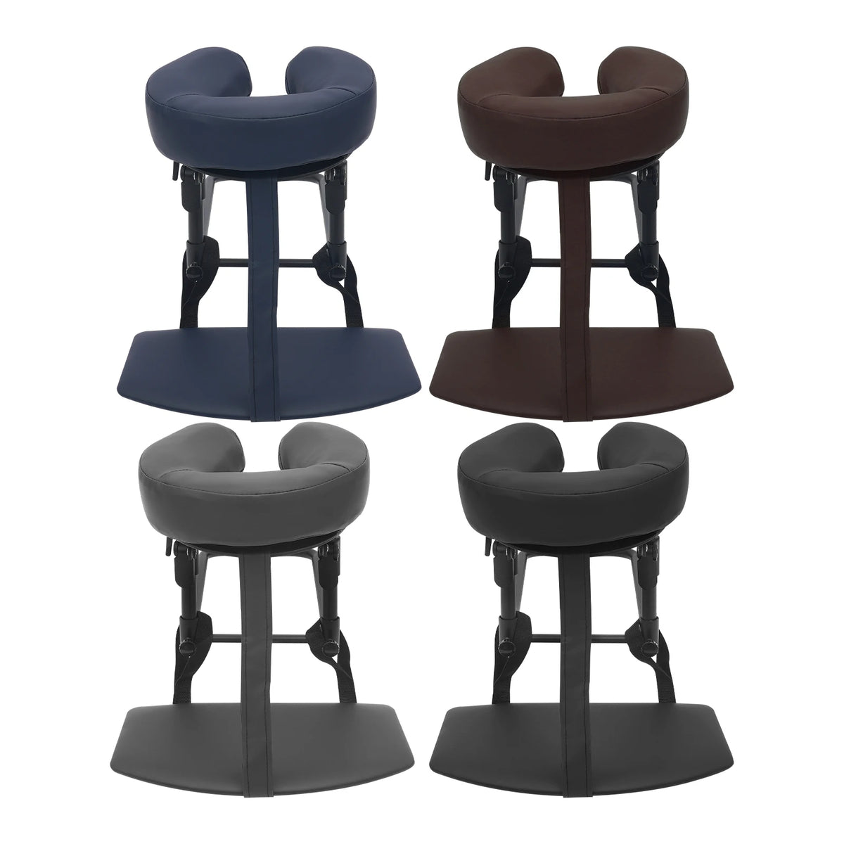Adjustable Massage Headrest, Face Pillow Cradle&Support Bracket, Soft Head Rest, Mattress Massage Kit for Bed Salon Home SPA Use