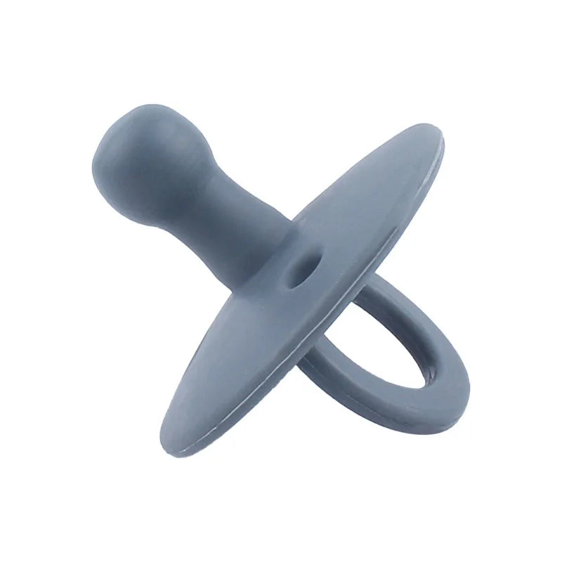 Baby Silicone Pacifier Soft BPA Free Soother Infant Dummy Nipple Newborn Baby Teether Toy Teething Nursing Pacifier Chain Pendan