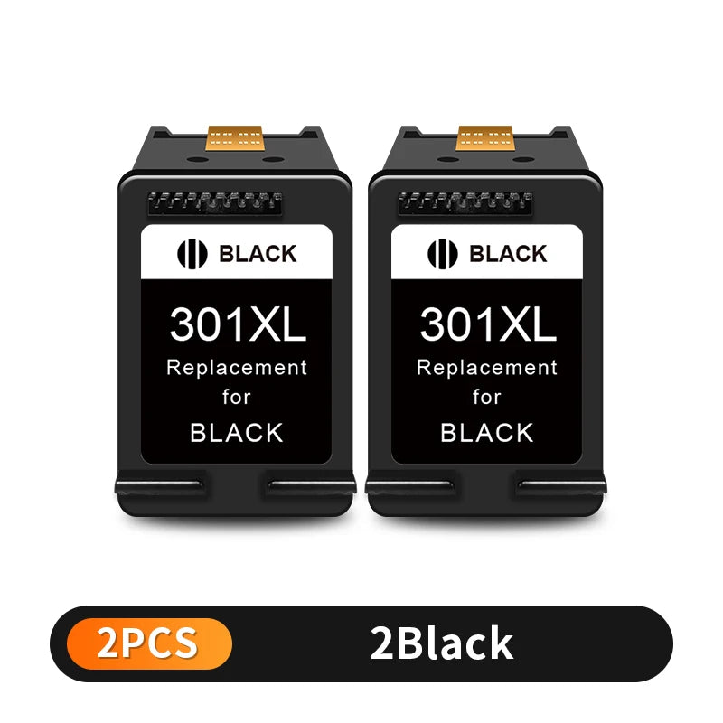 Royek Re-manufactured Ink Cartridge Compatible for HP 301 301XL INK DeskJet 1050 2050 3050 2150 1510 2540 Printer Cartridges XL