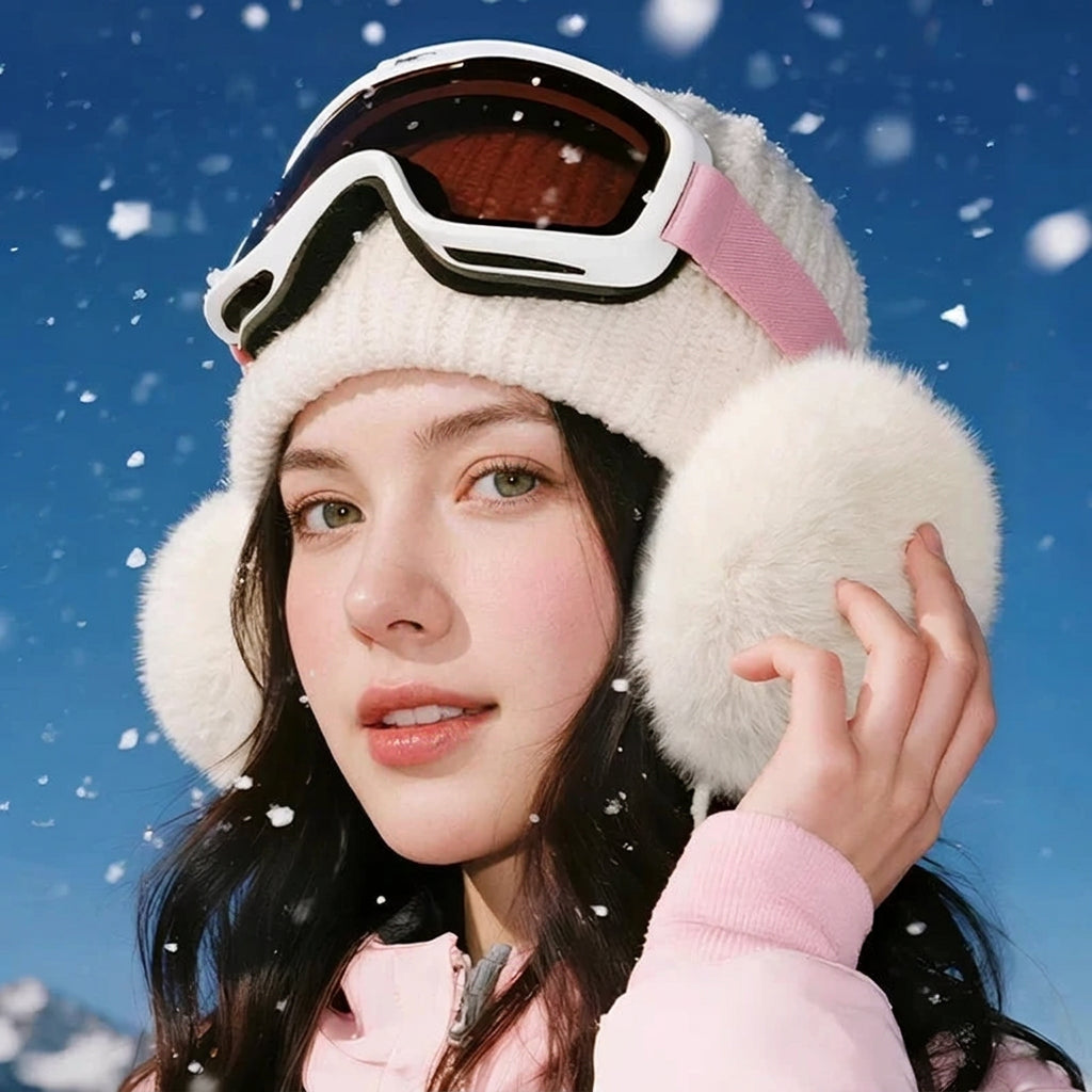 Winter Solid Soft Plush Ear Keep Warmer Earmuffs for Women Men Fashion Outdoor Sports Earflap Protection Ear-Muffs Ear Cover