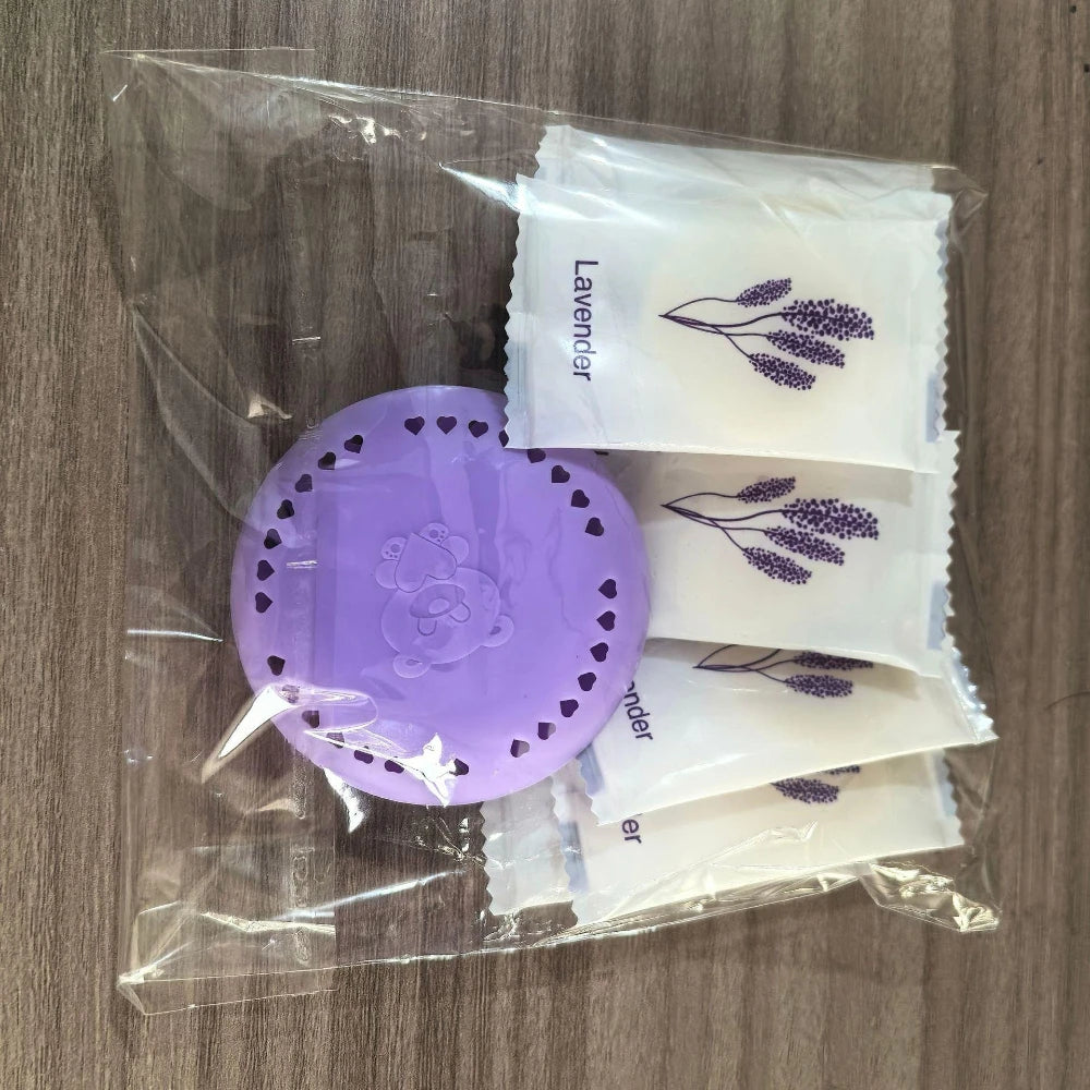 Aromatherapy Fragrance Long Lasting Deodorant Bathroom Accessories Bedroom Wardrobe Car Home Household Round Freshener