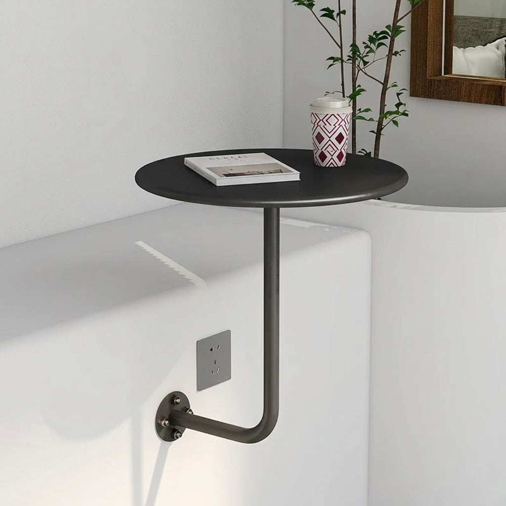 Wall-mounted Small Round Table, Wall-mounted Side Table, Dessert Shop,coffee Table, Industrial Style Wall-to-wall