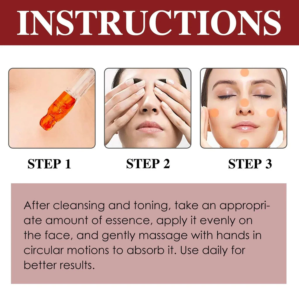 Retinol B3 Face Essence Deep Moisturizing Nourish Younger Fade Fine Line Lifting Firming Repair Smooth Tighten Serum Skin Care