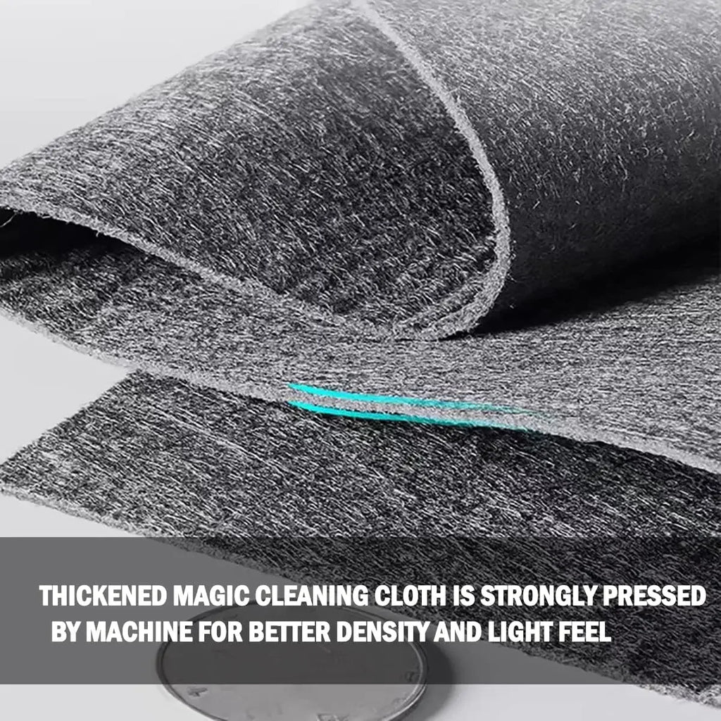 Thickened Magic Cleaning Cloth No Watermark Glass Wiping Cloth Reusable Window Glass Mirror Cleaning Rag Towel for Kitchen Auto