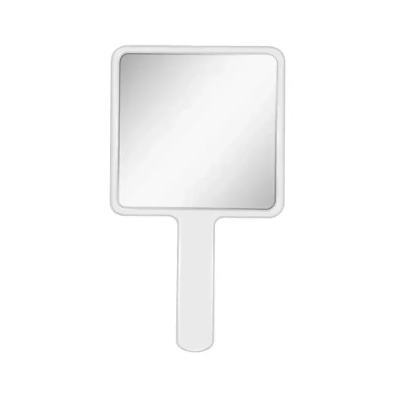 1/2/3pcs Eyelash Extension Handheld Makeup Mirror Square Makeup Vanity Mirror With Handle Hand Mirror SPA Salon Compact Mirrors