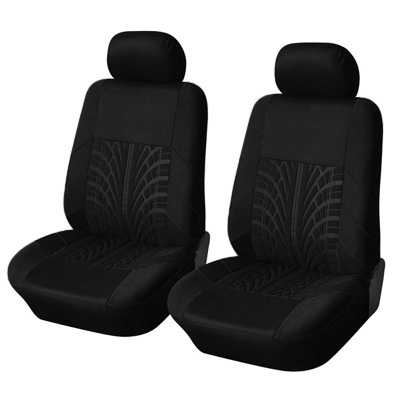 2/5PCS Car Seat Covers Set Universal Fit Most Car Covers with Tire Detail Suitable for Independent Seat Covers Protecting Seats